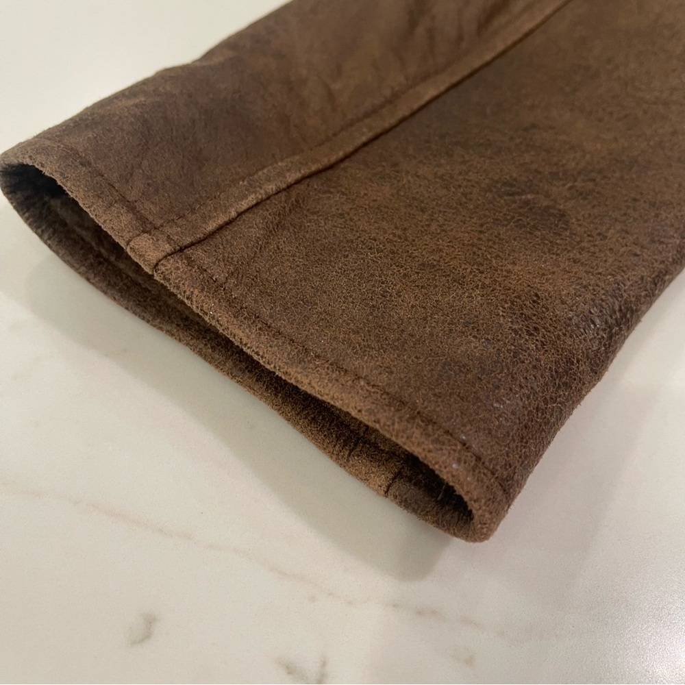 Sundance Brown Leather Women's Jacket - Picture 14 of 15